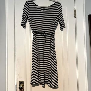 The limited striped dress